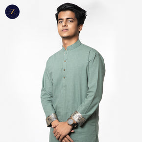 Panjabi | Green Melange